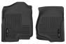 Husky Liners X-act Contour 1st Row Black Floor Liners - Husky Liners 53101