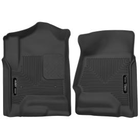  2015-2020 Cadillac Escalade Husky Liners X-act Contour 1st Row Black Floor Liners