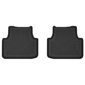 X-act Contour 2nd Row Black Floor Liners