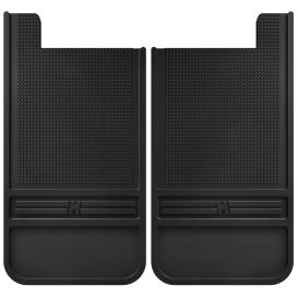 2002-2013 Chevrolet Avalanche Husky Liners 12" MudDog Rear Mud Flaps without Weight
