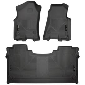 WeatherBeater 1st & 2nd Row Black Floor Liners