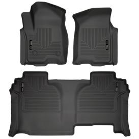 WeatherBeater 1st & 2nd Row Black Floor Liners