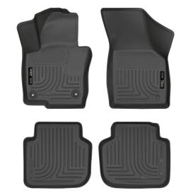 Husky Liners WeatherBeater 1st & 2nd Row Black Floor Liners