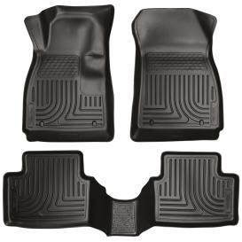 Husky Liners WeatherBeater 1st & 2nd Row Black Floor Liners