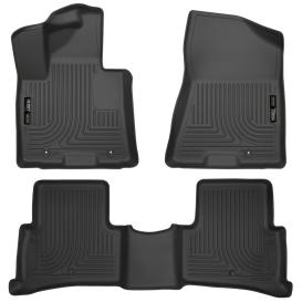 Husky Liners WeatherBeater 1st & 2nd Row Black Floor Liners