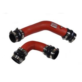 Injen SES Series Wrinkle Red Intercooler Pipes