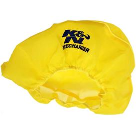 K&N Yellow Round Straight Precharger Air Filter Wrap