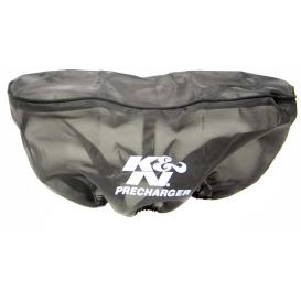 K&N Black Oval Straight Precharger Air Filter Wrap