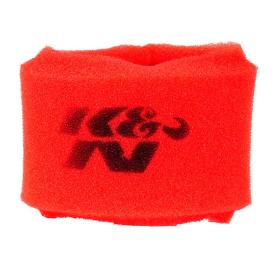 Red Round Straight PreCleaner Air Filter Foam Wrap
