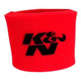 Red Oval Straight PreCleaner Air Filter Foam Wrap