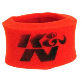 K&N Red Oval Straight PreCleaner Air Filter Foam Wrap