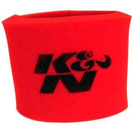 K&N Red Oval Straight PreCleaner Air Filter Foam Wrap