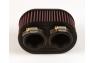 K&N Oval Universal Clamp-On Air Filter - K&N R-0990