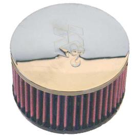 K&N Round Universal Clamp-On Air Filter