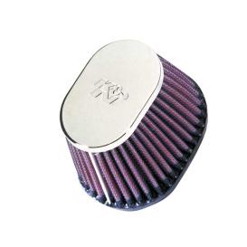 K&N Oval Straight Universal Clamp-On Air Filter