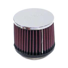 K&N Round Universal Clamp-On Air Filter