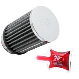 K&N Round Universal Clamp-On Air Filter