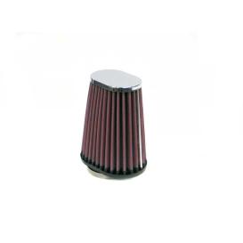 K&N Oval Straight Universal Clamp-On Air Filter