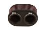 K&N Oval Universal Clamp-On Air Filter - K&N RC-3510