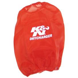 K&N Red Round Tapered Drycharger Air Filter Wrap