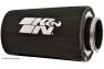 K&N Black Round Tapered Drycharger Air Filter Wrap - K&N RC-5166DK