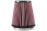 K&N Round Tapered Universal Air Filter - Carbon Fiber Top - K&N RP-5101