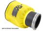 K&N Yellow Round Straight Drycharger Air Filter Wrap - K&N RU-1750DY