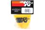 K&N Yellow Round Straight Drycharger Air Filter Wrap - K&N RU-1750DY