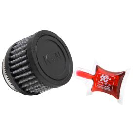 K&N Round Universal Clamp-On Air Filter