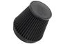 K&N Round Tapered Universal Clamp-On Air Filter - K&N RU-3102HBK