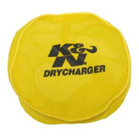 K&N Yellow Round Tapered Drycharger Air Filter Wrap