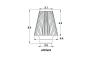 Spectre Tapered Conical Filter - Spectre HPR9609W