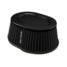 Spectre 4" Black Oval Tapered Conical Filter