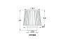 Spectre Tapered Conical Filter - Spectre HPR9888