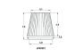 Spectre Tapered Conical Filter - Spectre HPR9892W