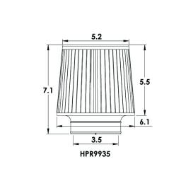 Spectre Tapered Conical Filter