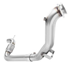 3" x 2-1/4" Stainless Steel Non-Catted OEM Downpipe