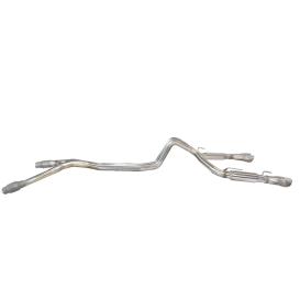 3" Stainless Steel GREEN Catted Header-Back Dual Exhaust