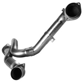 3" Stainless Steel Non-Catted Connection Pipes