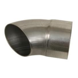 3" 304 Stainless Steel Steel Turnout Exhaust Tail Pipe - 6" Long