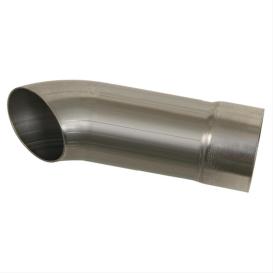 3-1/2" 304 Stainless Steel Steel Turnout Exhaust Tail Pipe - 12" Long