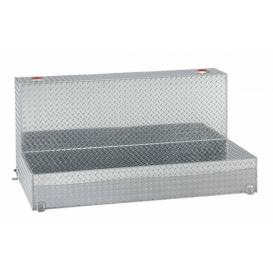 Lund 80 Gallon L-Shaped 48" Combo Tool Box and Liquid Tank - Chrome