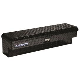 60" HD Commercial Side Bin Aluminum Tool Box - Black