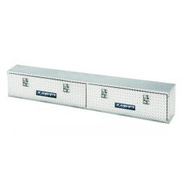   Lund 96" Professional Four Doors Rail Top Tool Box - Chrome