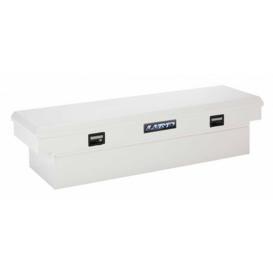   Lund 70" Cross Bed Deep Tool Box Push Button Tool Box - White