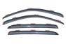 Lund In-Channel Elite Light Smoke Front & Rear Vent Visors - Lund 184155
