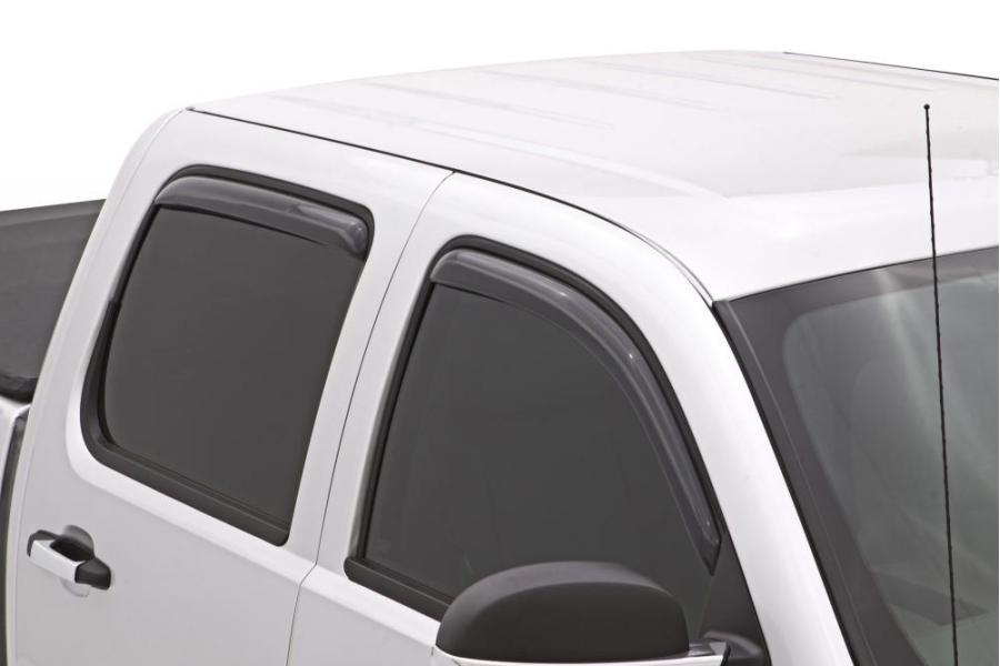 Lund In-Channel Elite Light Smoke Front & Rear Vent Visors - Lund 184611