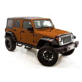 RX-Jeep Rivet Style Textured Black Front & Rear Fender Flares