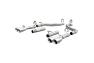 Magnaflow Race Series Stainless Steel Axle-Back Exhaust System w/ Quad Split Rear Exit - Magnaflow 19218