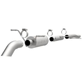 Magnaflow Off Road Pro Series Stainless Steel Cat-Back Exhaust System w/ Turndown In Front Of Rear Tire Exit